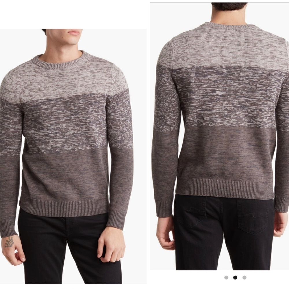 JEFF Color block sweater Size S